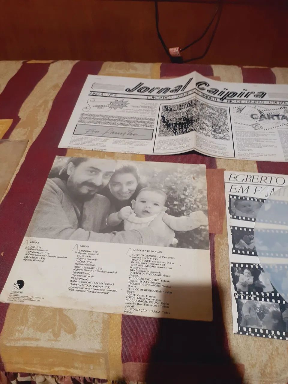 LP EGBERTO  //VINIL BRANCO - Foto 2