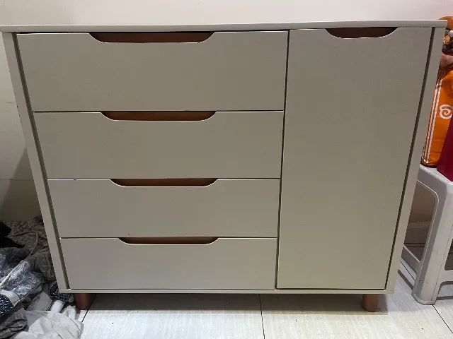 Cômoda Infantil Fraldário Bebê Criança