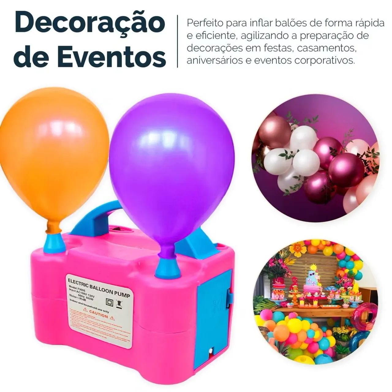 Inflador 220v NOVO - Foto 3