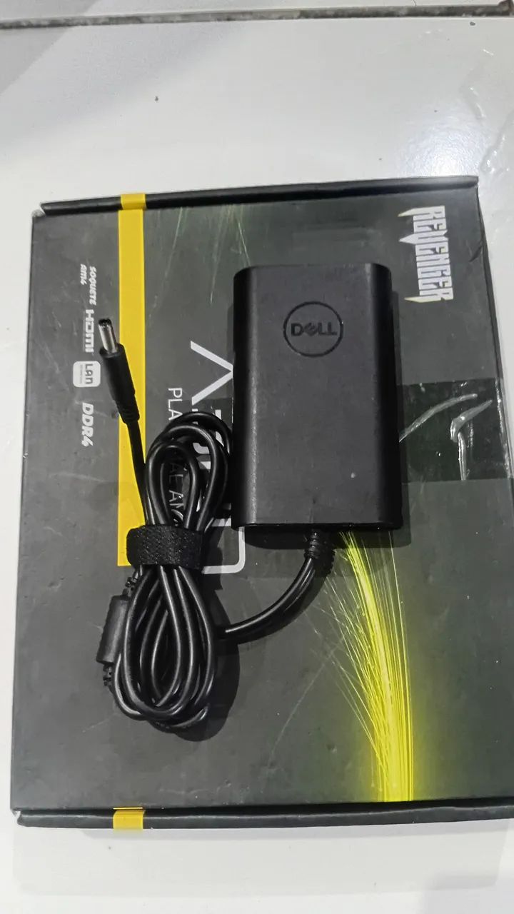 CARREGADOR DELL PINO FINO 65W 19V ORIGINAL 