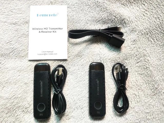 Kit transmissor e receptor vídeo HDMI wireless sem fio 1080p até 50m - Foto 6