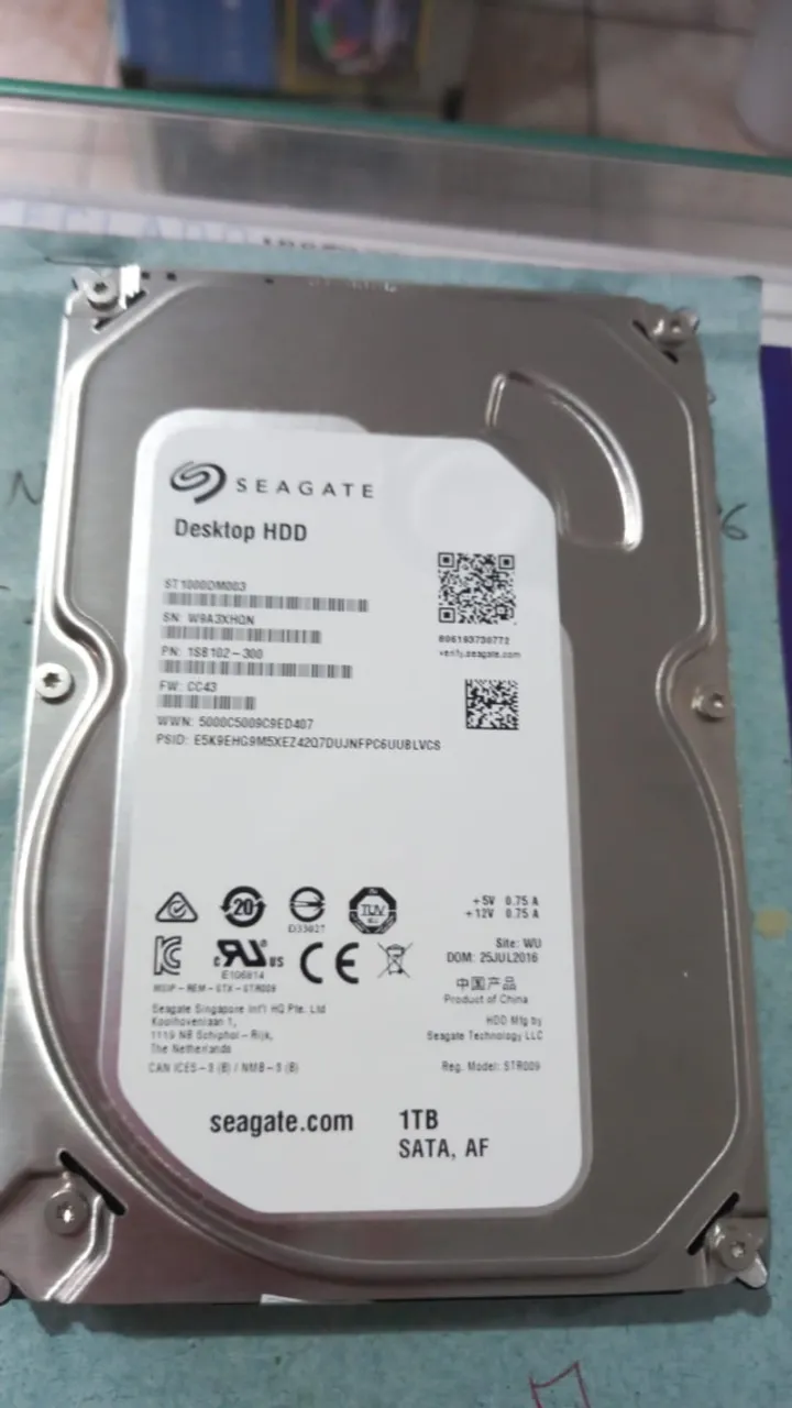 HD 1 tb DESKTOP SEAGATE