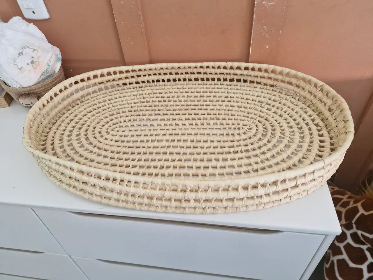 Trocador em Palha Natural para Bebê  - Foto 3