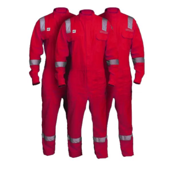 Macacão RF NR10 Offshore Padrão Petrobrás Vermelho