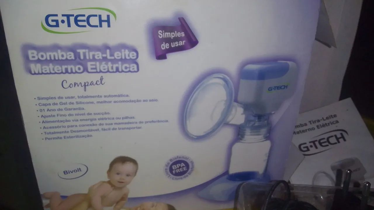 Extrator de Leite Materno Elétrico G-Tech  - Foto 4