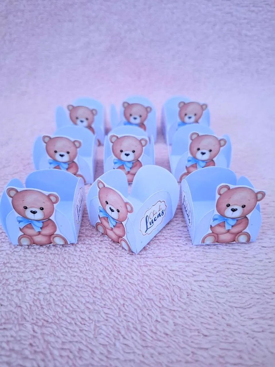 Decoração Chá de Bebê - Caixinhas pra colocar doce, lembrancinha  - Foto 3