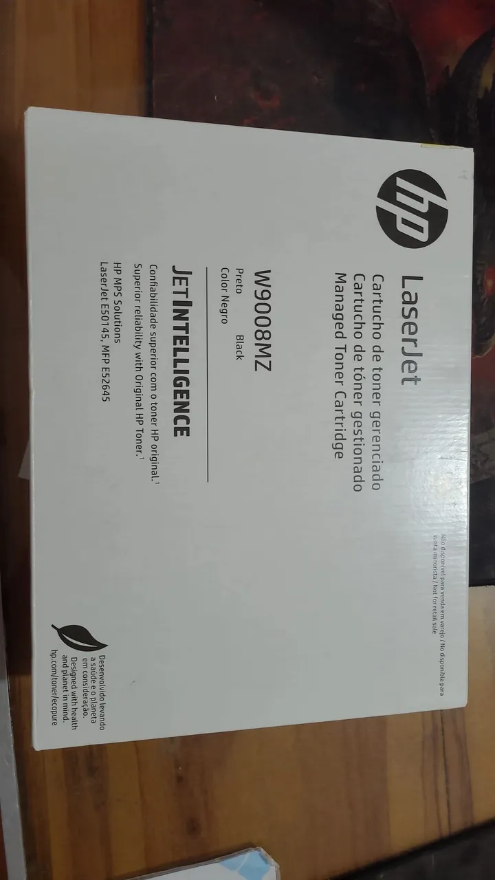 Cartucho de Toner HP LaserJet W9008MZ Preto