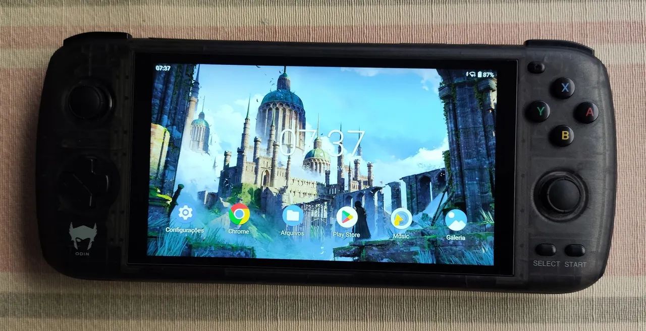 Ayn Odin Pro BLACK - 8Gb RAM 640Gb memória - Consoles de Vídeo