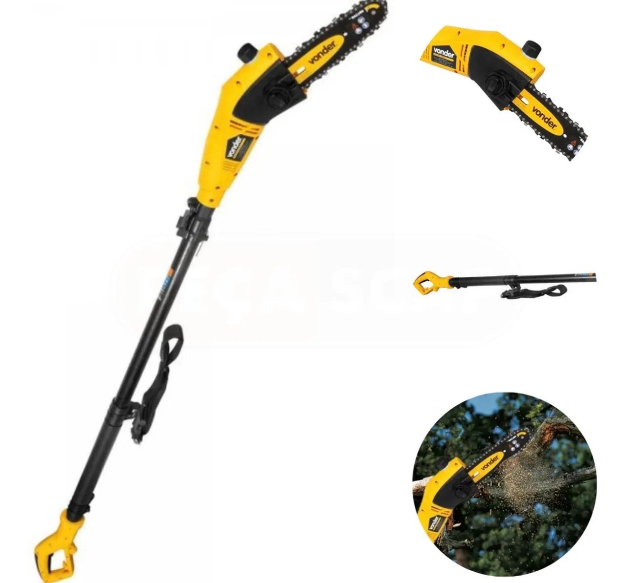 Motosserra Elétrica de Poda Vonder - 1000W