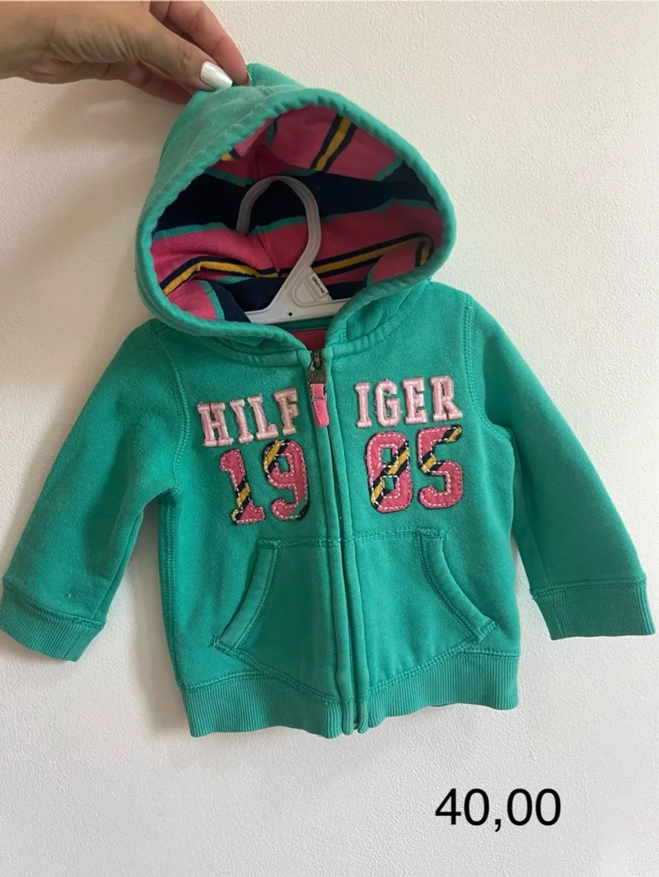 Casaco de Moletom Infantil Tommy Hilfiger