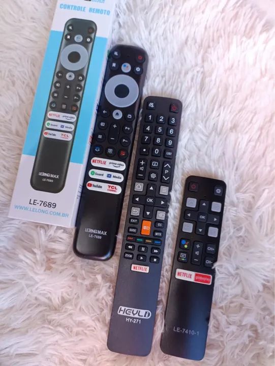 Controle remoto pra TV TCL Smart