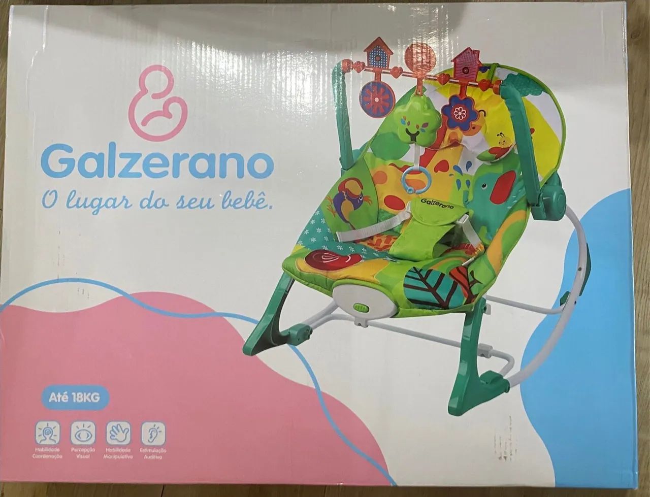 Cadeirinha de Descanso e Balanço - Galzerano - Foto 3