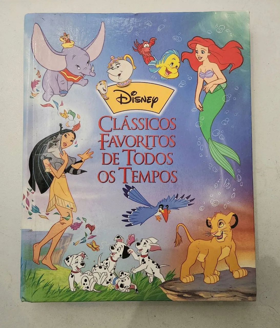 Livro Clássicos Favoritos de Todos os Tempos Disney