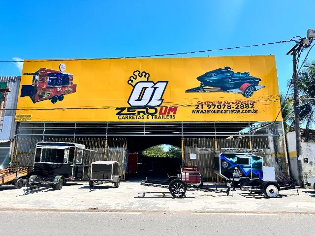 Carreta Reboque Trailer Moto Jetski Quadriciclo Fazendinha