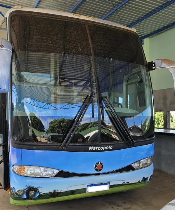 MOTORHOME (ÔNIBUS SCANIA 124) - ANO 2003 - 9 PESSOAS DEITADAS