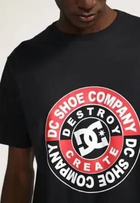 Camiseta DC Shoes Circle Fill Preta - Foto 5