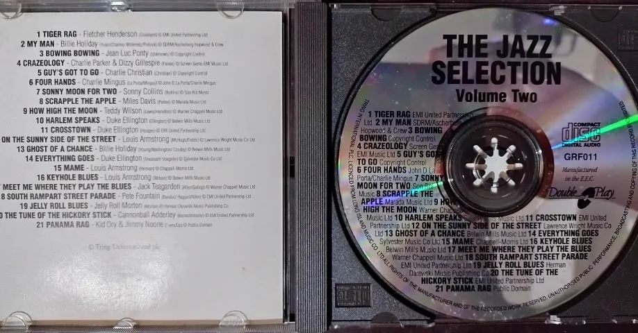 Cd de 1993 "The Jazz Selection" Volume 2  - Foto 3