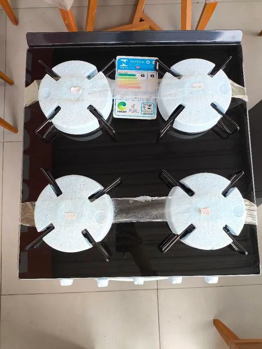 Fogão 4 Bocas Realce - Branco - Foto 3