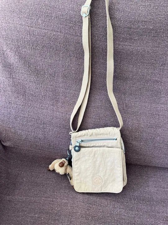 Bolsa Kipling Bege -  - Foto 3