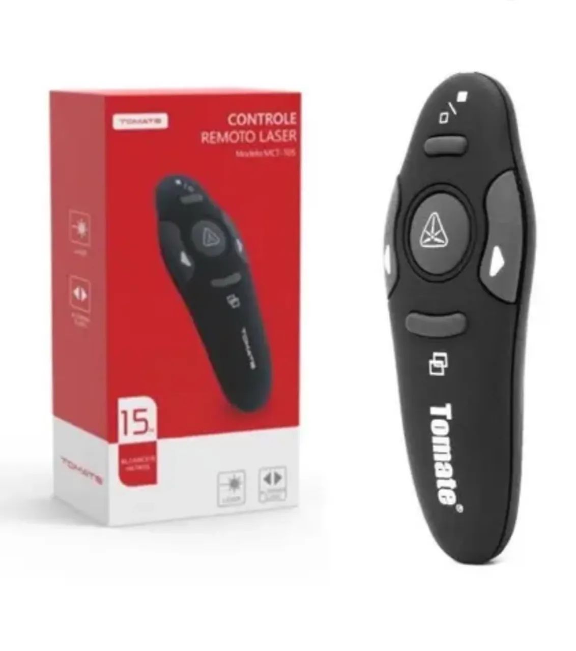 Controle Remoto Laser Para Apresentações passador de slide TOMATE MCT-105