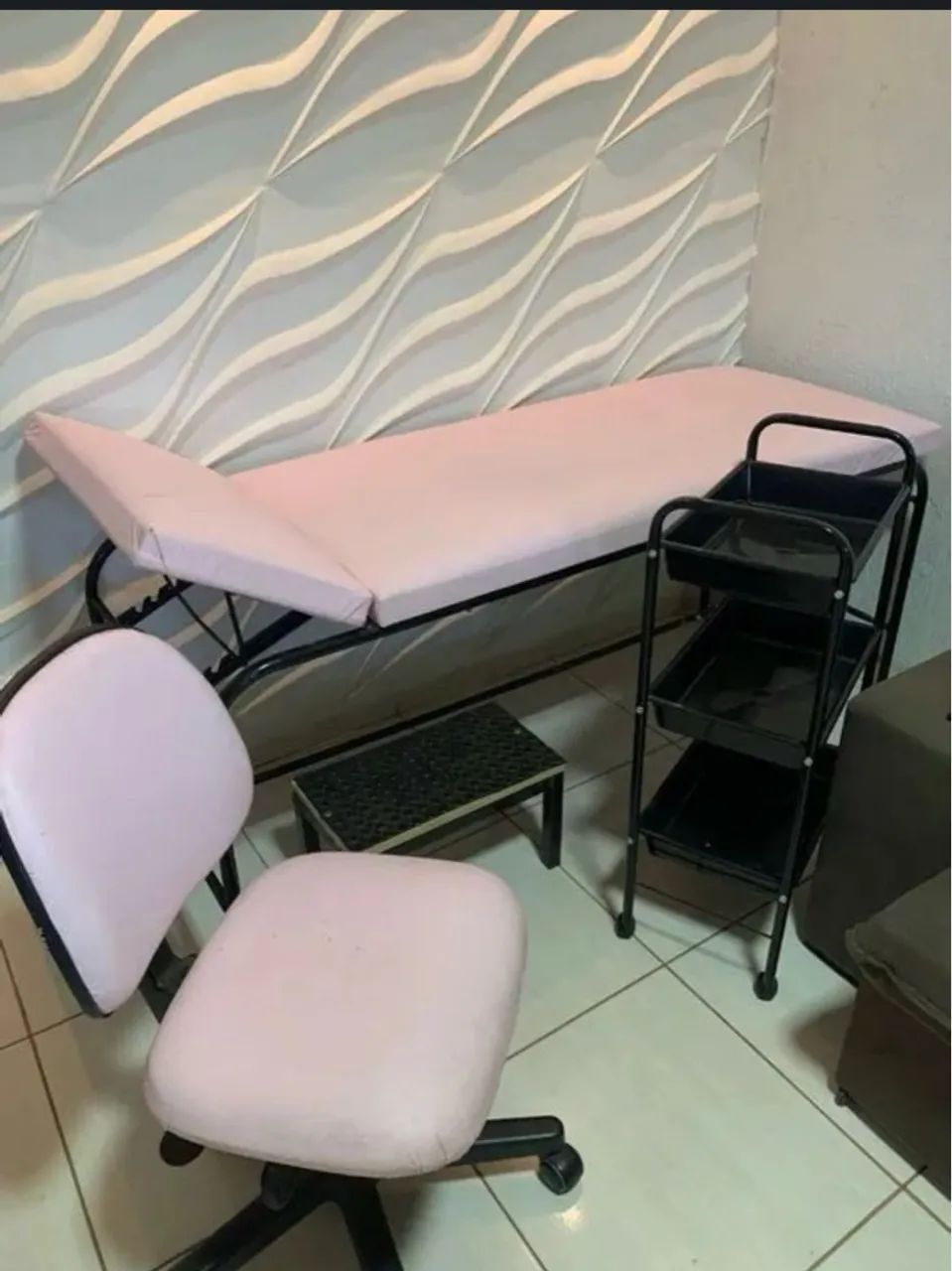 Maca + Cadeira + Carrinho auxiliar + Degrau 