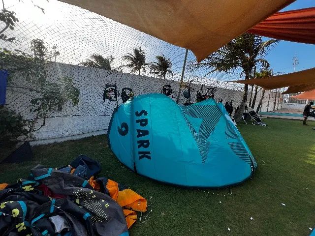 Kite gaastra 9m com barra - Foto 2