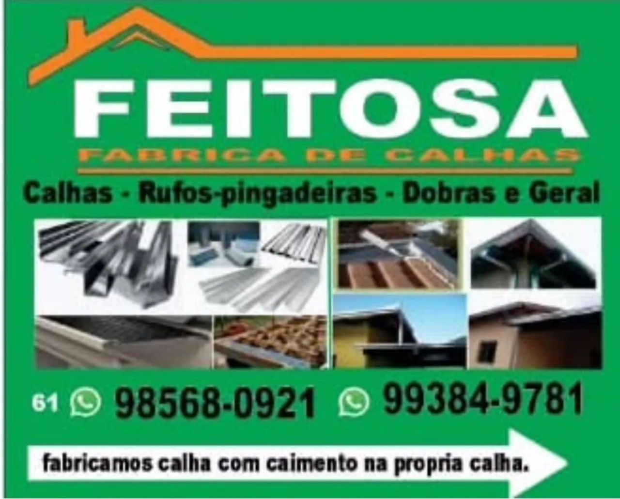 Rufo calhas e pingadeiras