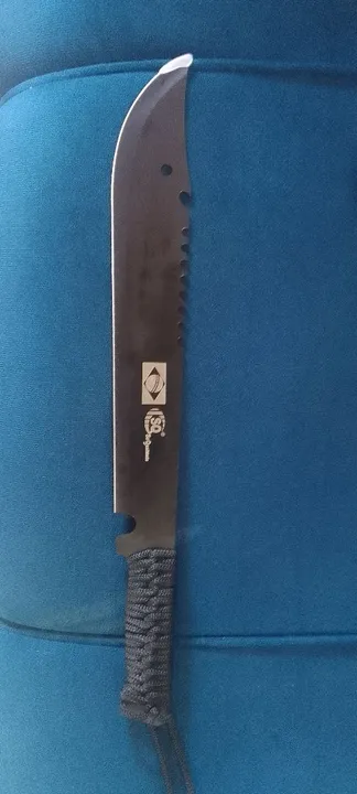 Facão de Acampamento 50cm - Tático Militar Fulltang