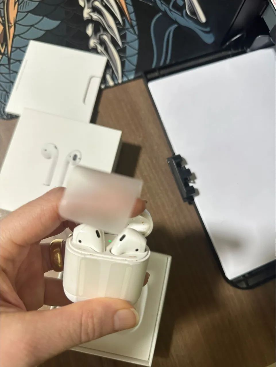 Apple AirPods Original 2ª geração com Estojo - Foto 4
