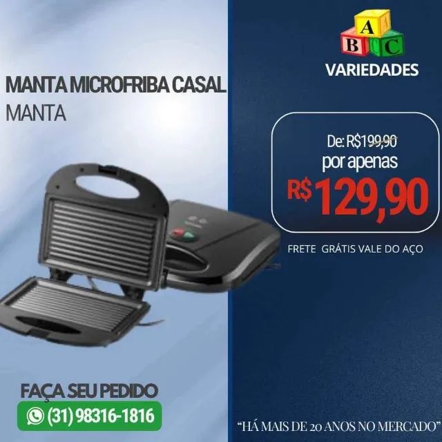 Misteira e Grill 2 em 1
