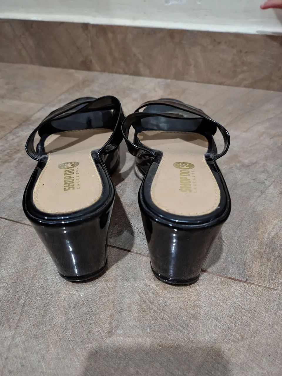 Sandália preta - Foto 5