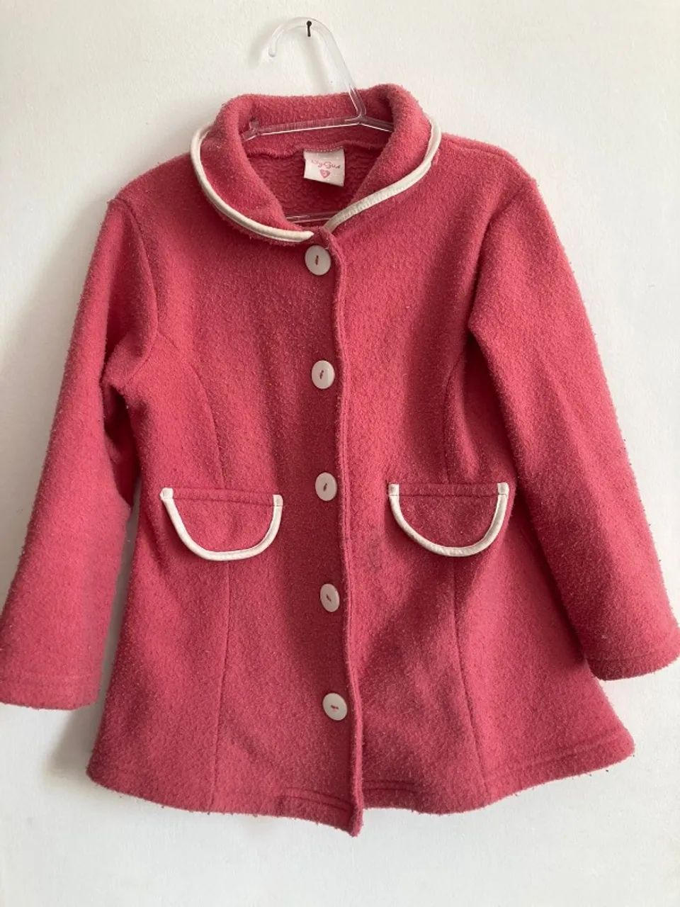 Casaco infatil rosa - Tam: 3 Anos