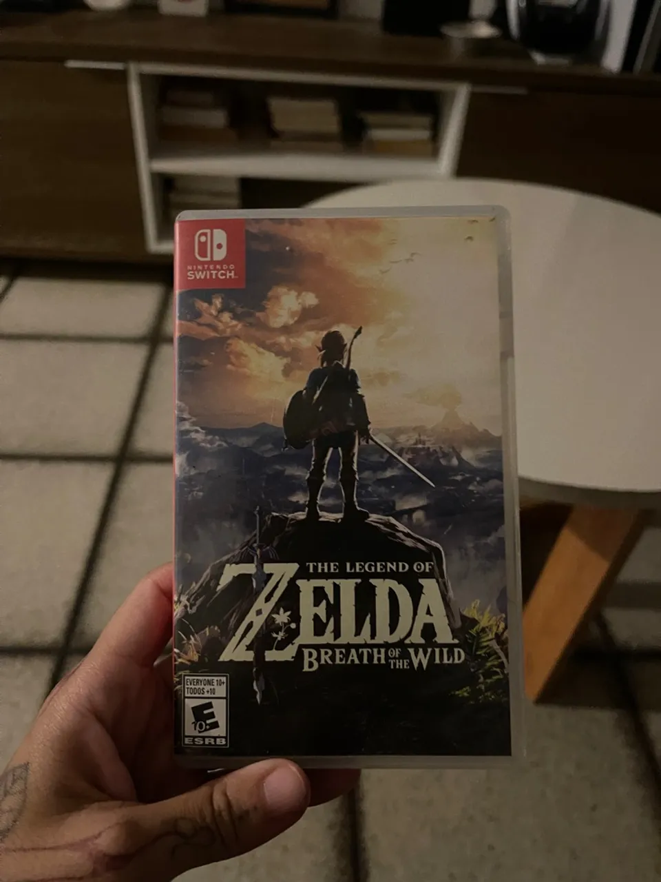 The Legend of Zelda: Breath of the Wild - Nintendo Switch mídia física