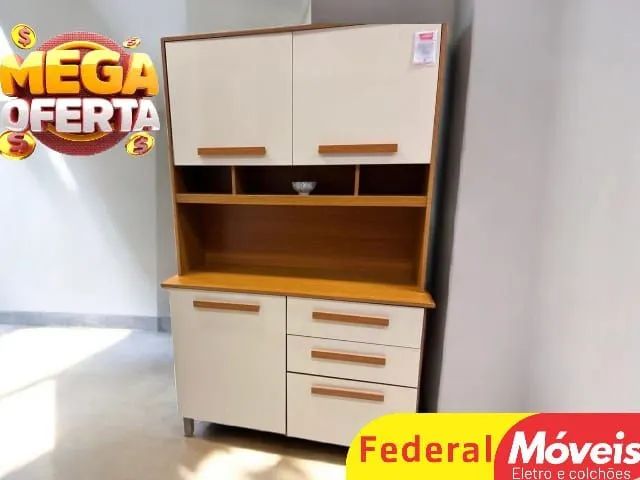 Armário de Cozinha Compacta 115cm