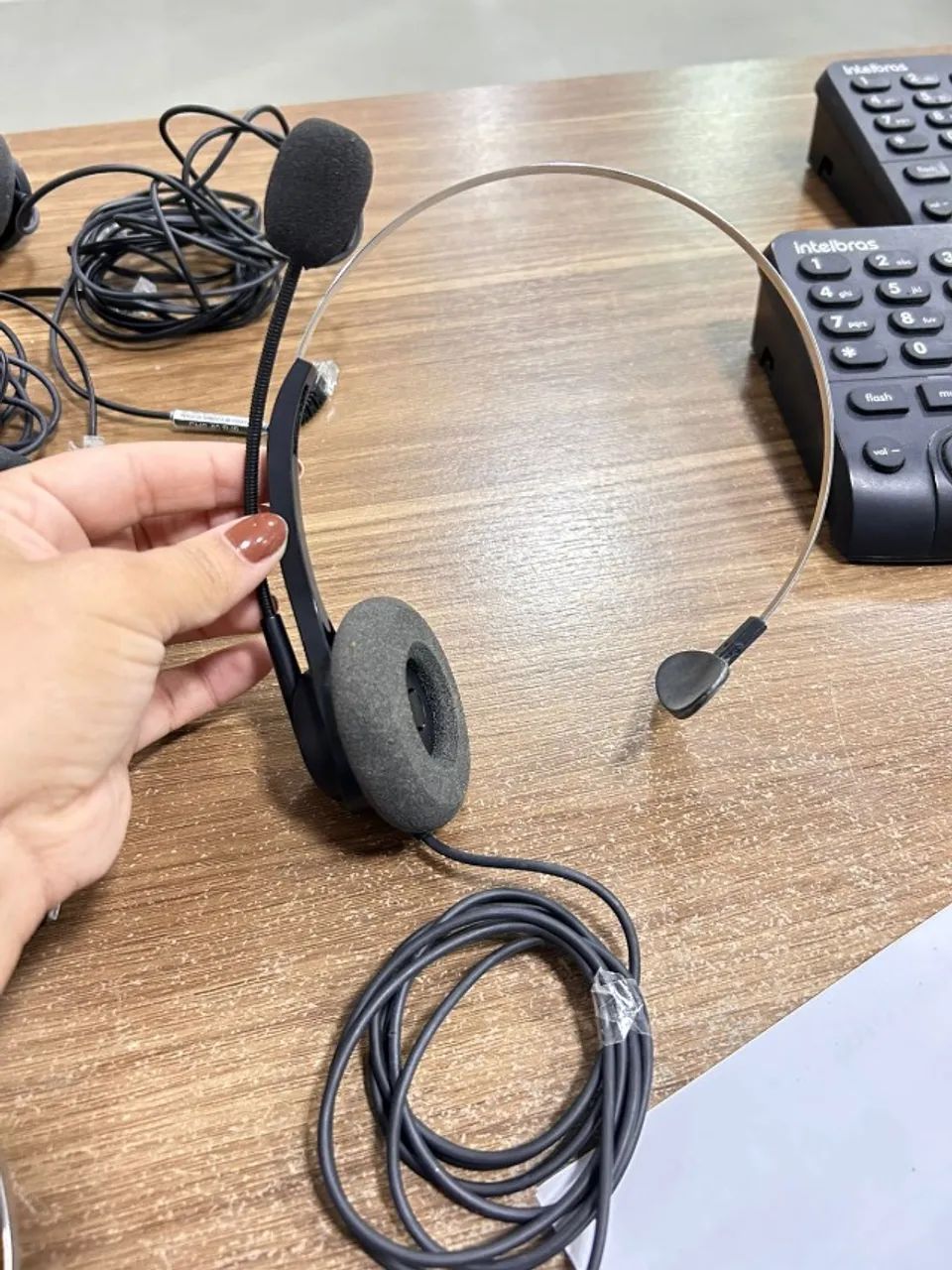 Aparelho Telefônico Hedset HSB50 Intelbras - Foto 3
