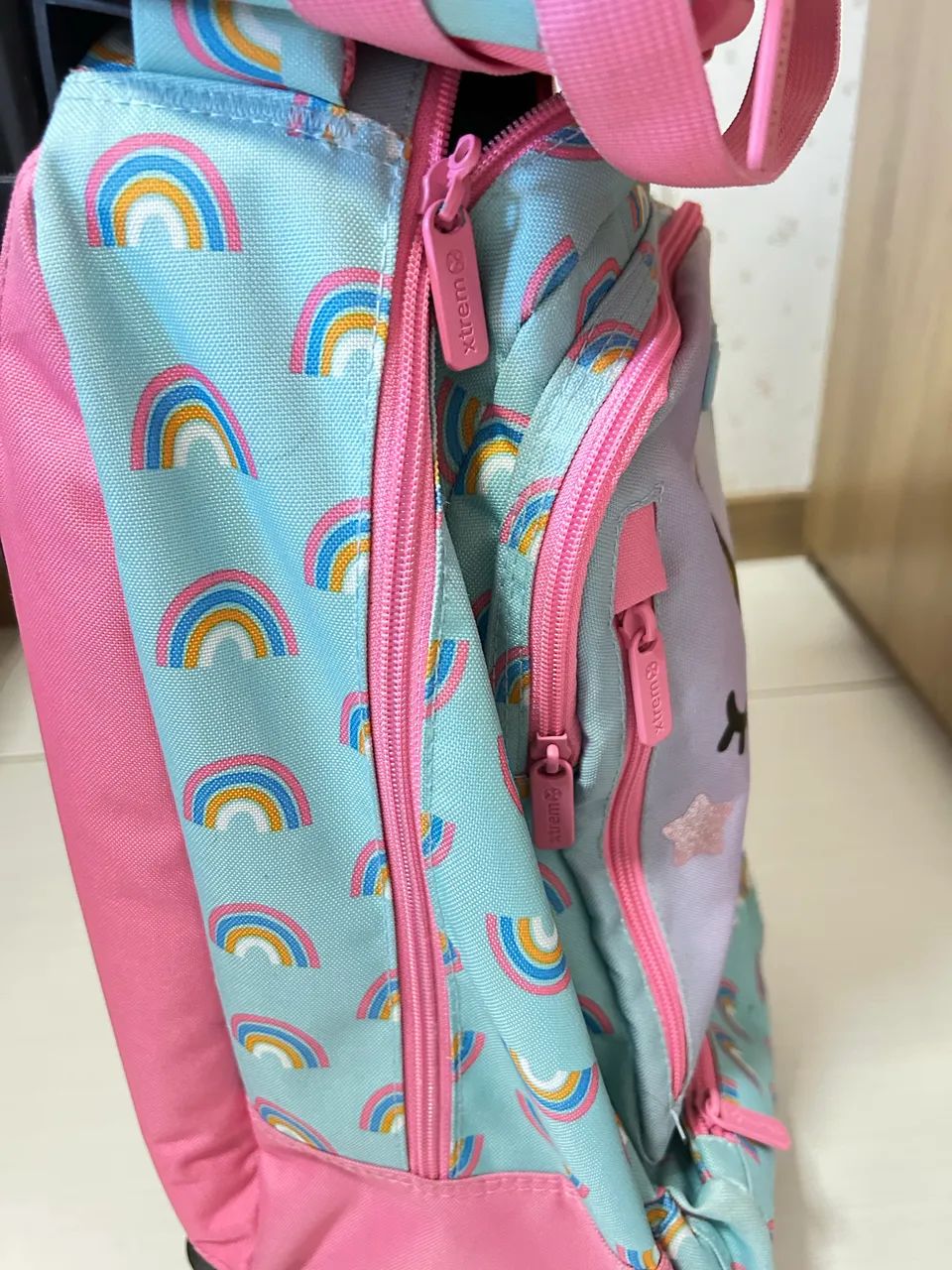 Mochilete com lancheira térmica 