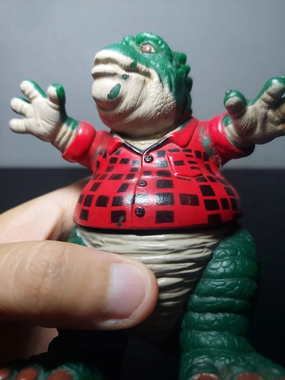 Família dinossauro Boneco Dino anos 90 original Disney - Foto 6