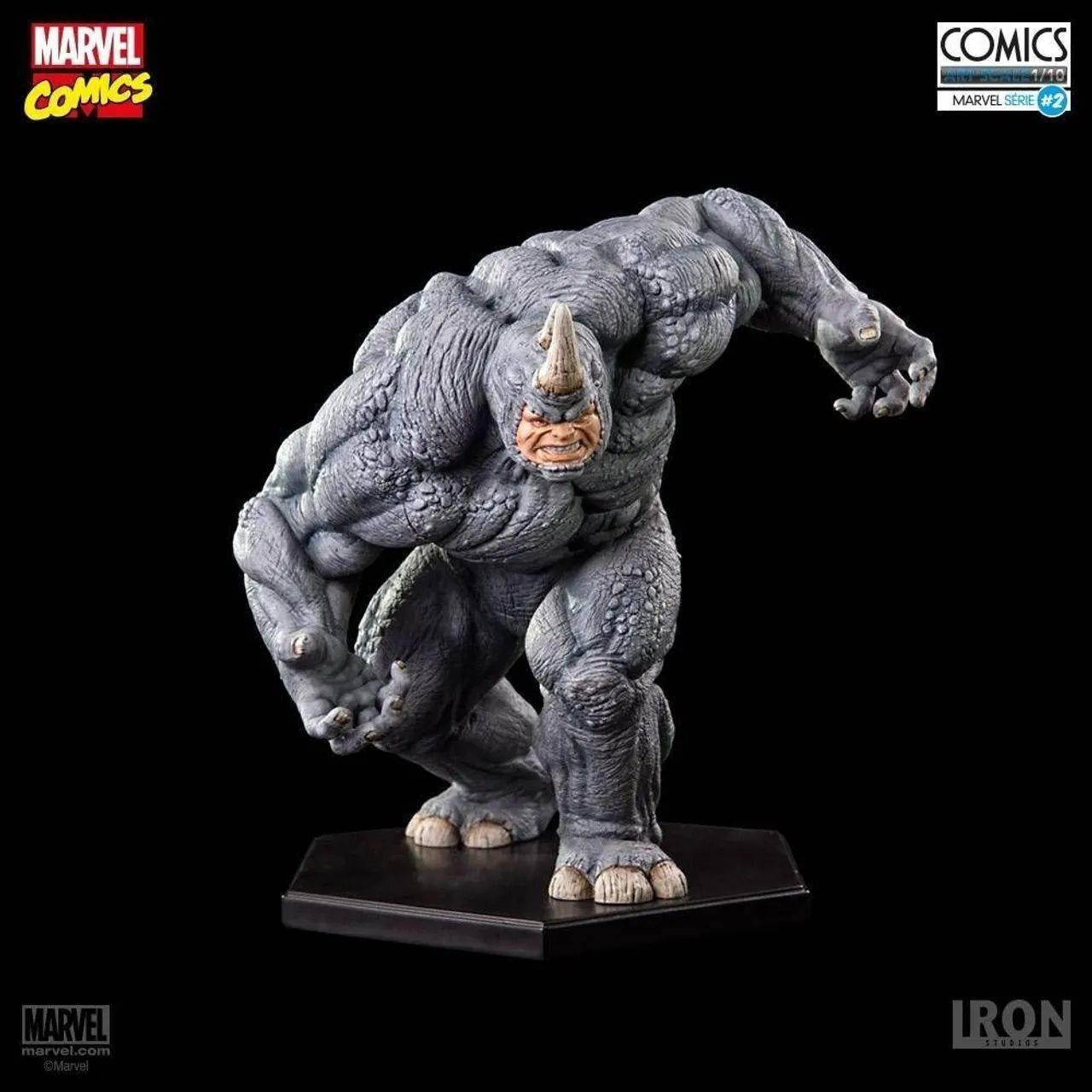 Rhino - Iron Studios - Marvel Comics Série 2 - Art Scale 1/10