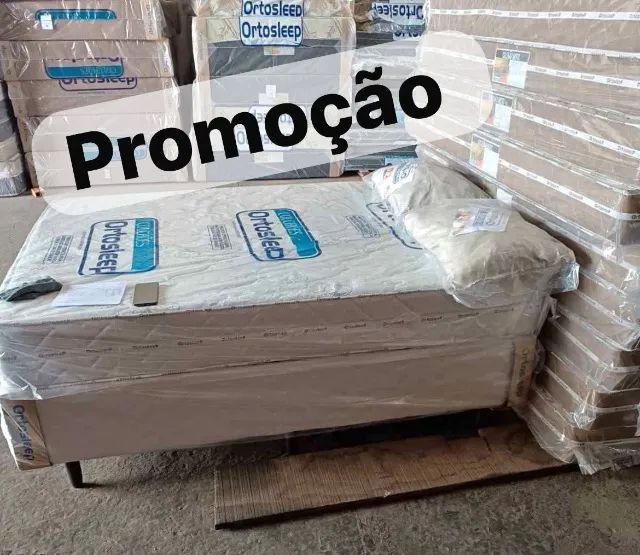 Cama box suporte casal 