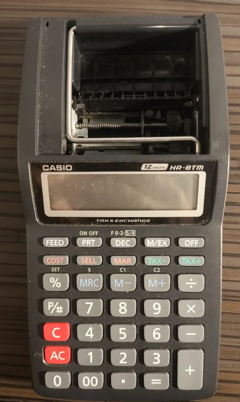 Calculadora Portátil e Eficiente CASIO HR-8TM PLUS - Foto 2