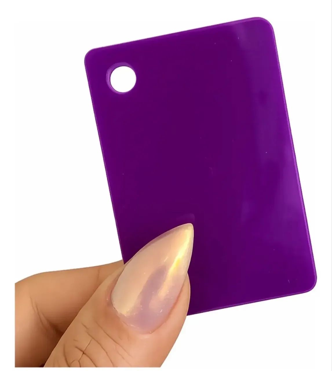 Chapa de ACM Roxo