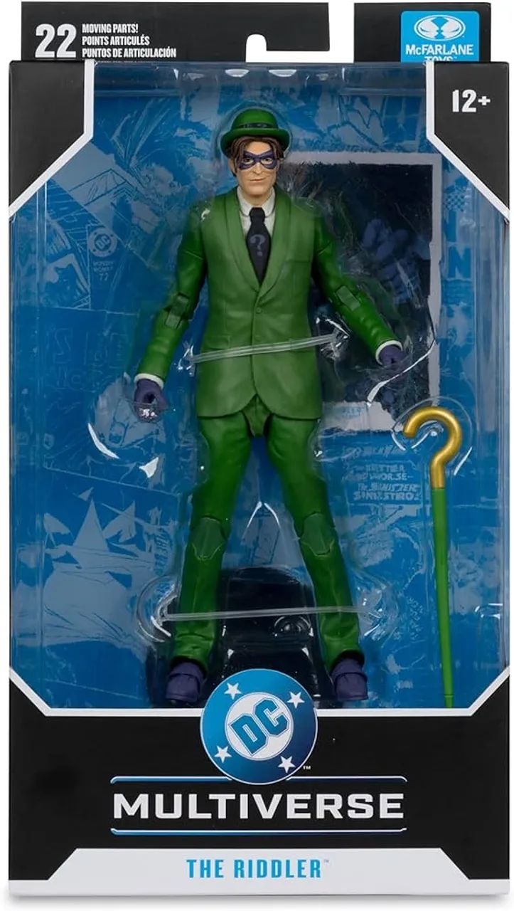 Mcfarlane Toys - the riddler - batman : hush - o charada 