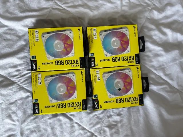 Ventoinhas da Corsair kit com 7