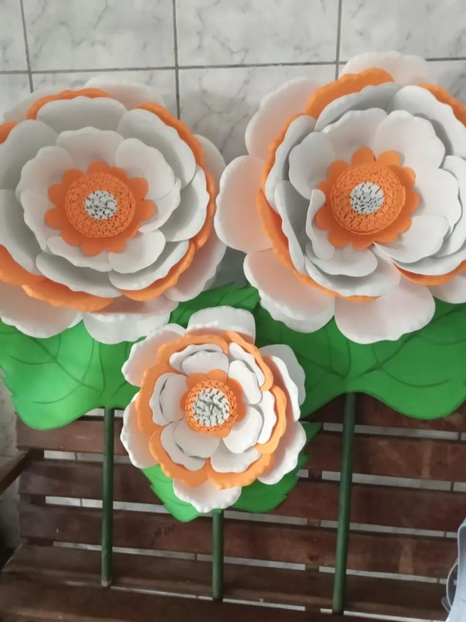 Flores em Emborrachado