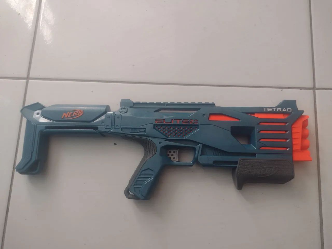 Nerf Elite 2.0 Tetrad QS-4 - Semi-novo - Brinquedos e Jogos - Vila
