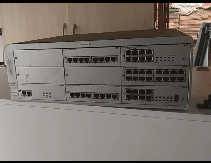 ? CENTRAL TELEFÔNICA ALCATEL-LUCENT ? EQUIPAMENTO COMPLETO - Foto 2