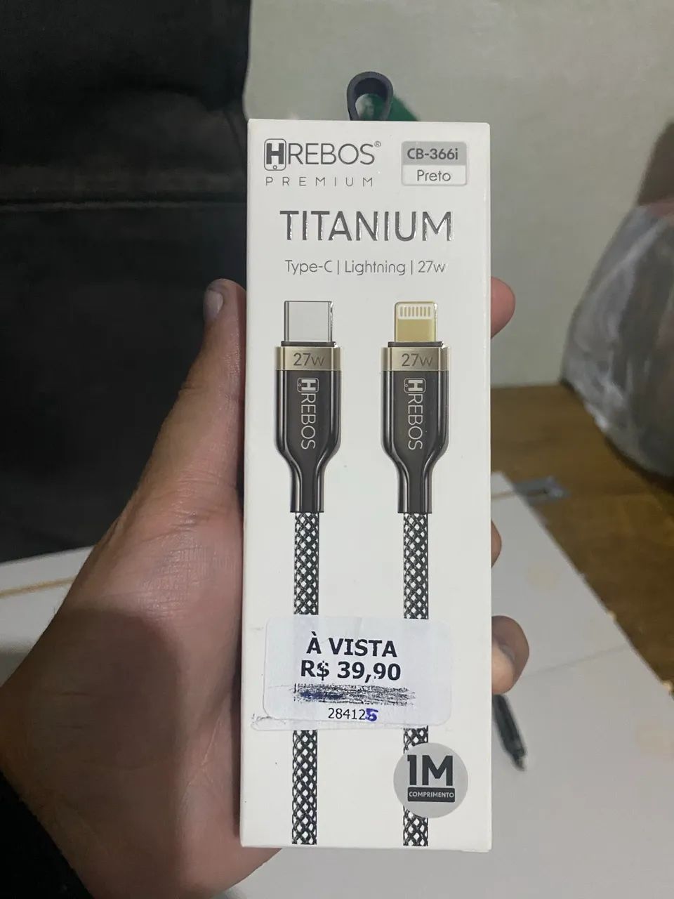 Cabo de IPhone tipo C Hrebos Premium - Foto 2