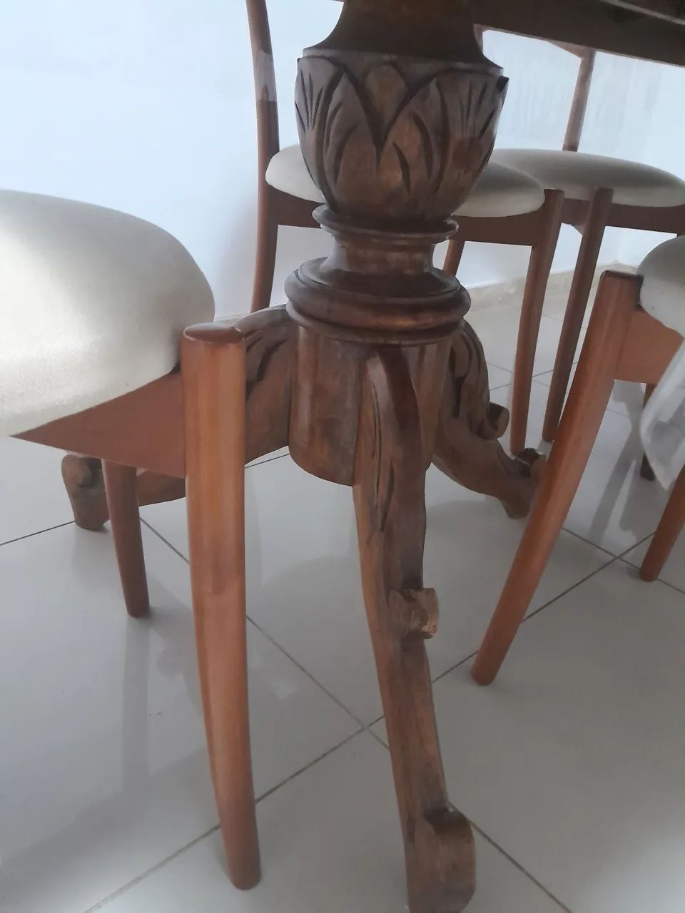 Mesa de  madeira Com ou Sem cadeiras  - Foto 5