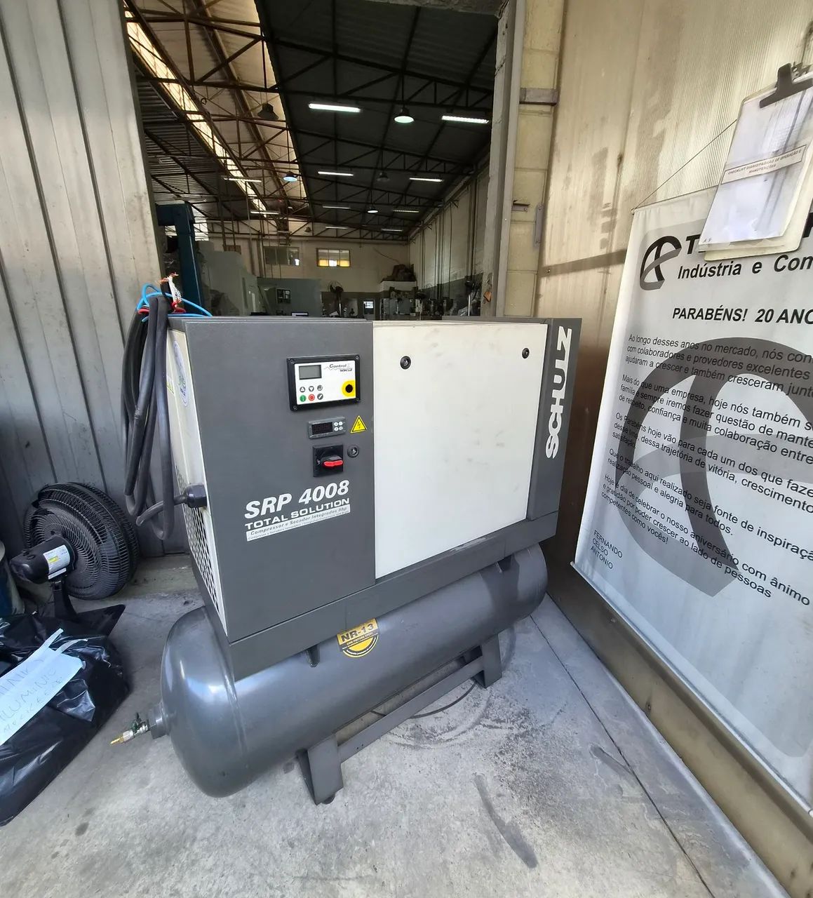 Compressor de parafuso SCHULZ SRP4008 - Foto 2