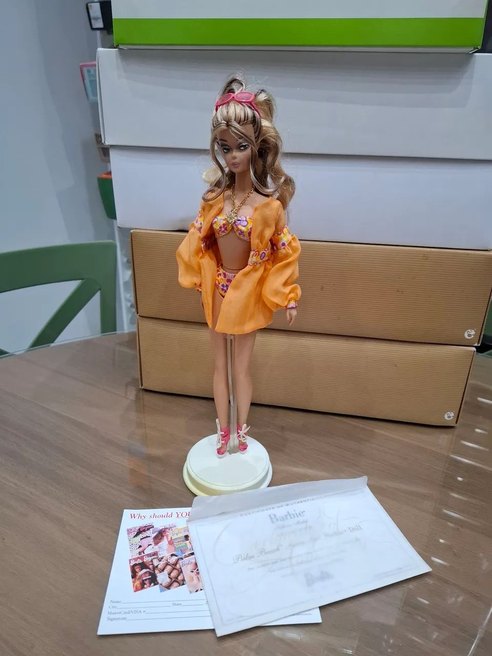 Boneca silkstone barbie collector